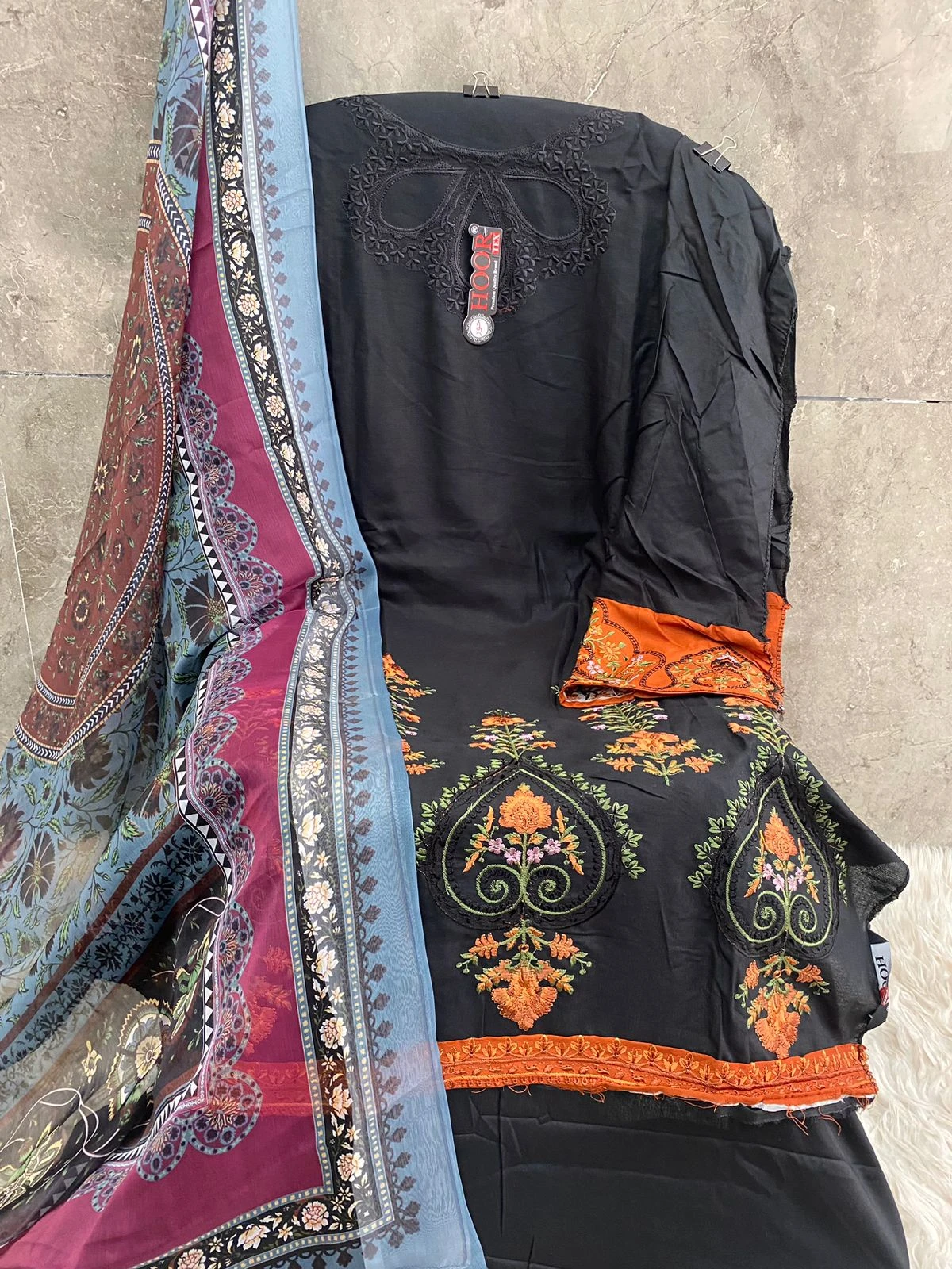 Hoor Tex H-290 Heavy Rayon Wholesale Pakistani Salwar Suit Catalog — Wholesale Salwar Suits, MPA wholesale from Surat - Gallery Image 4